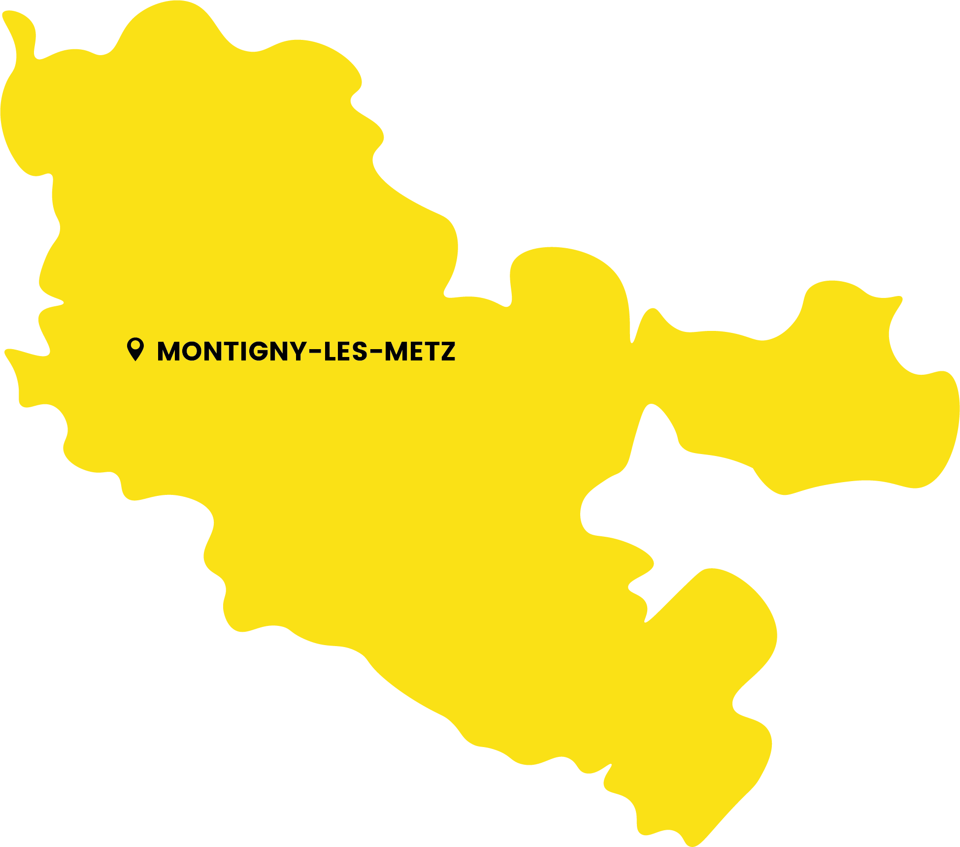 Carte du SAAD à montigny les metz dans la Résidence comme Toit Amaelles