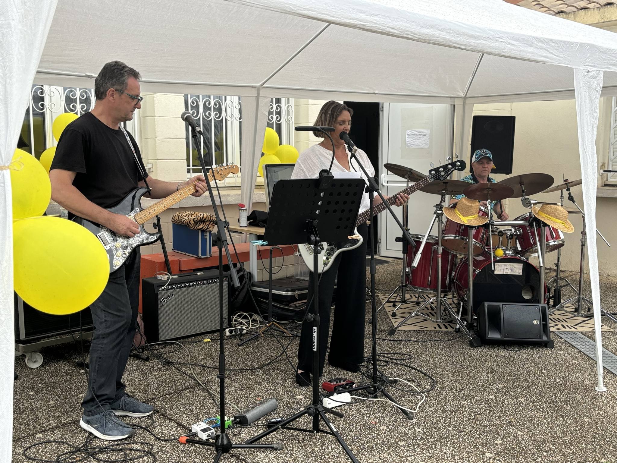 Concert festif pendant la semaine Jaune chez Amaelles Gard