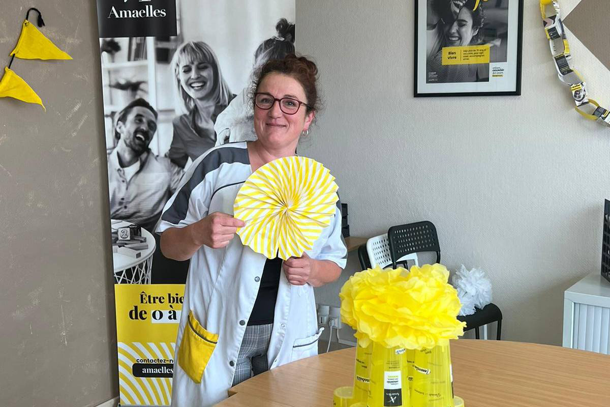 Amaelles Belfort fête le bien-être de nos salariés avec la semaine Jaune