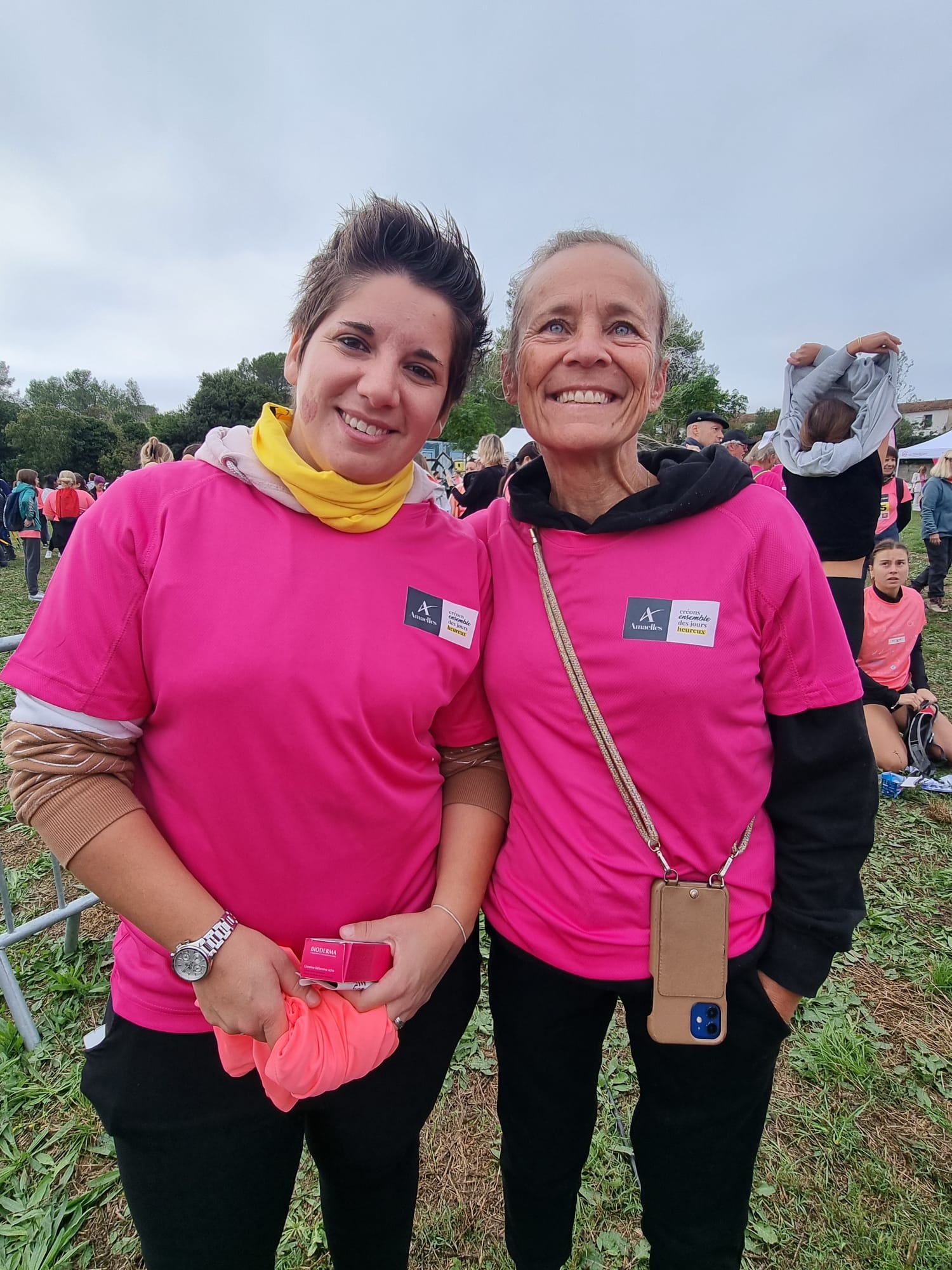 Participation d'Amaelles Gard à l'événement solidaire "La Zontienne" en soutien à Octobre Rose