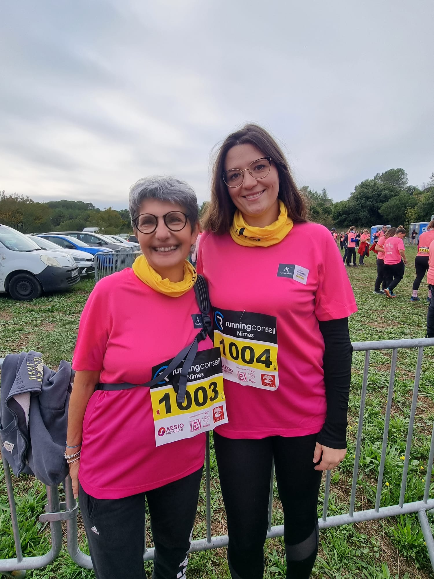 Dans le cadre d'Octobre Rose, Amaelles Gard participe à la course "La Zontienne" pour une cause solidaire