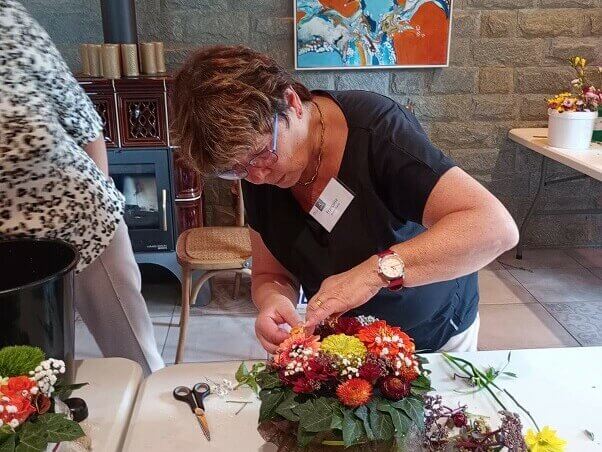 atelier floral aide maladies neurodégénératives séjour répit aidants aidés